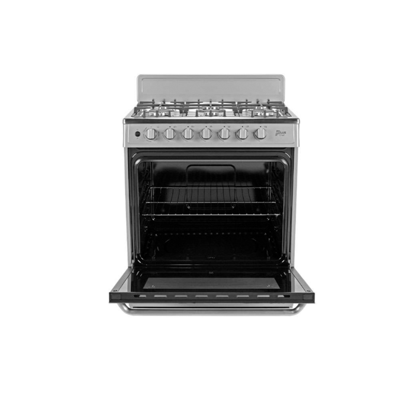 Cocina a gas de 30 pulgadas con 6 quemadores capelo hierro fundido MGS30FS1BEABG Marca: Midea