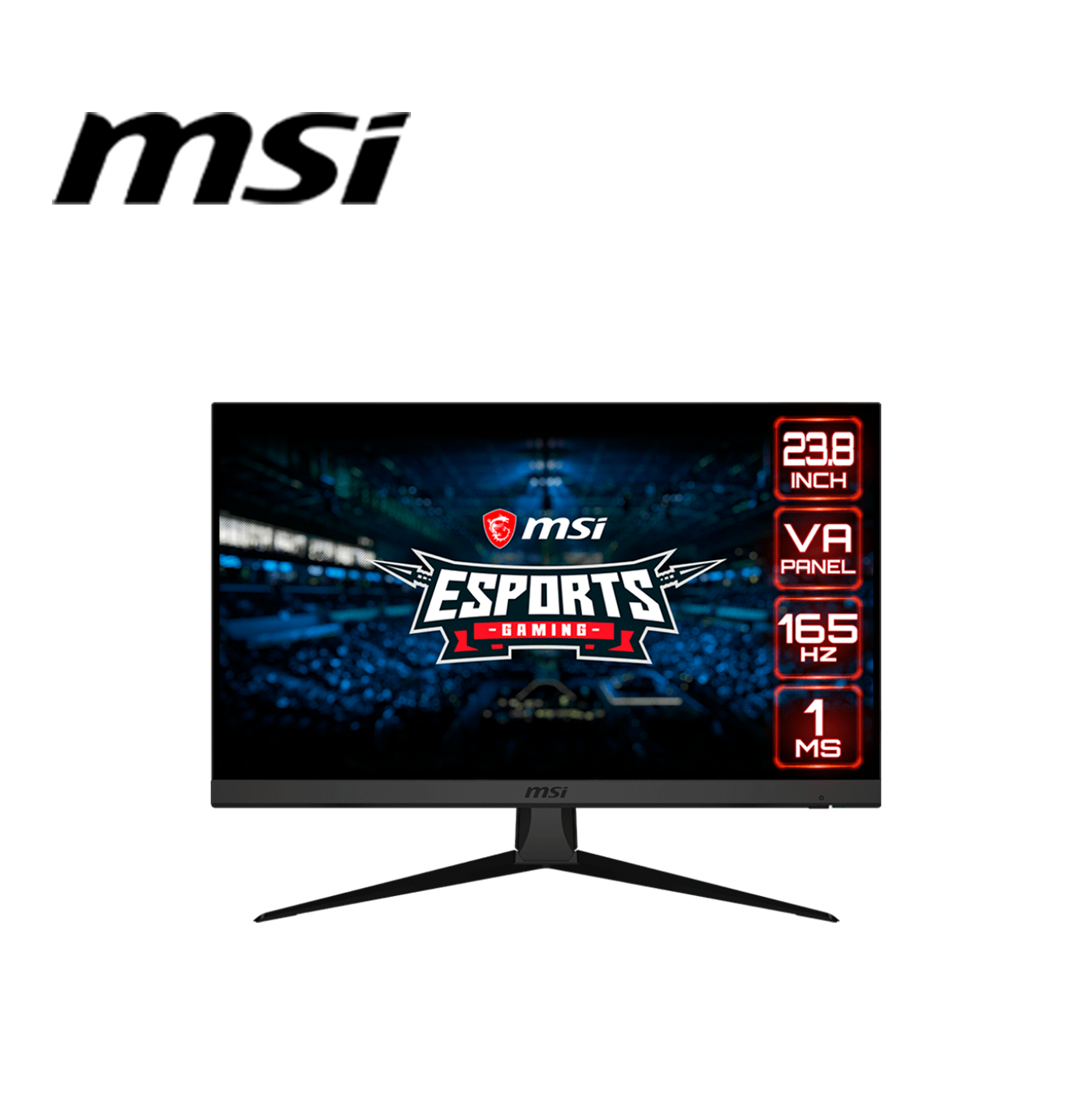 Monitor 23.6 curvo LED 1ms/ 75HZ 1920x1080 OPTIX G243C Marca: MSI