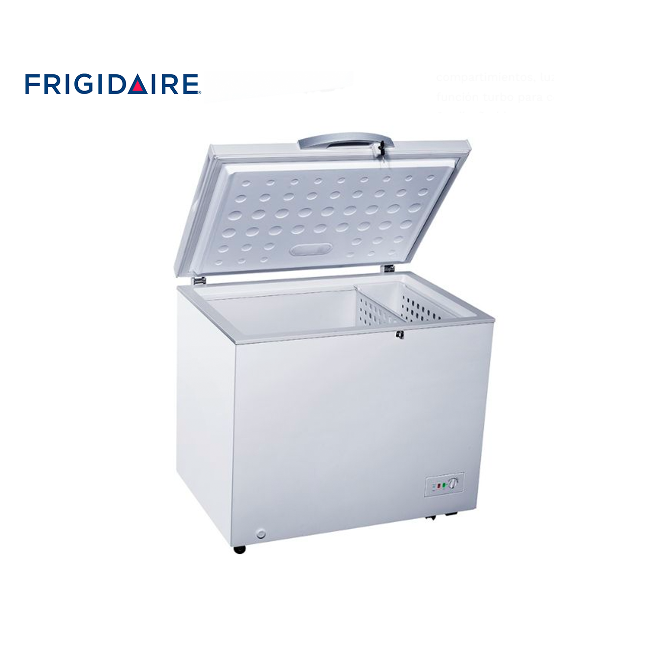 Congelador horizontal 7 pies Blanco FFCC07C3HQW Marca: Frigidaire
