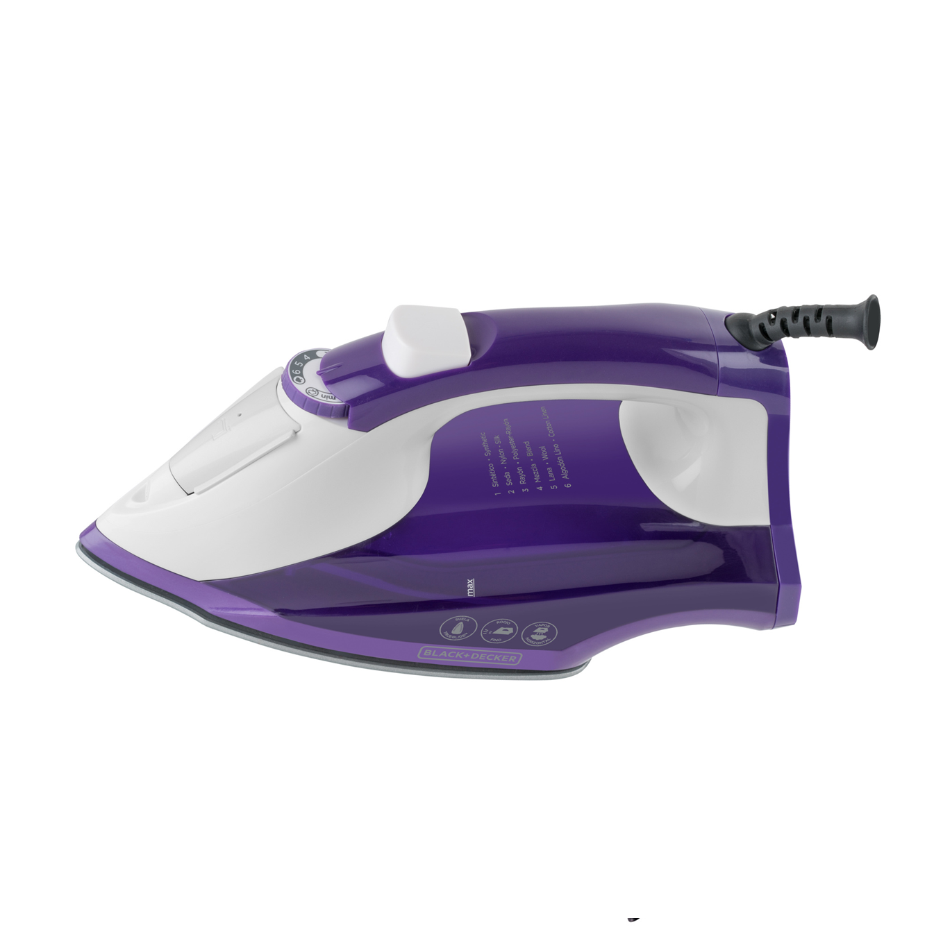Plancha morada IR1840 Marca: Black + Decker