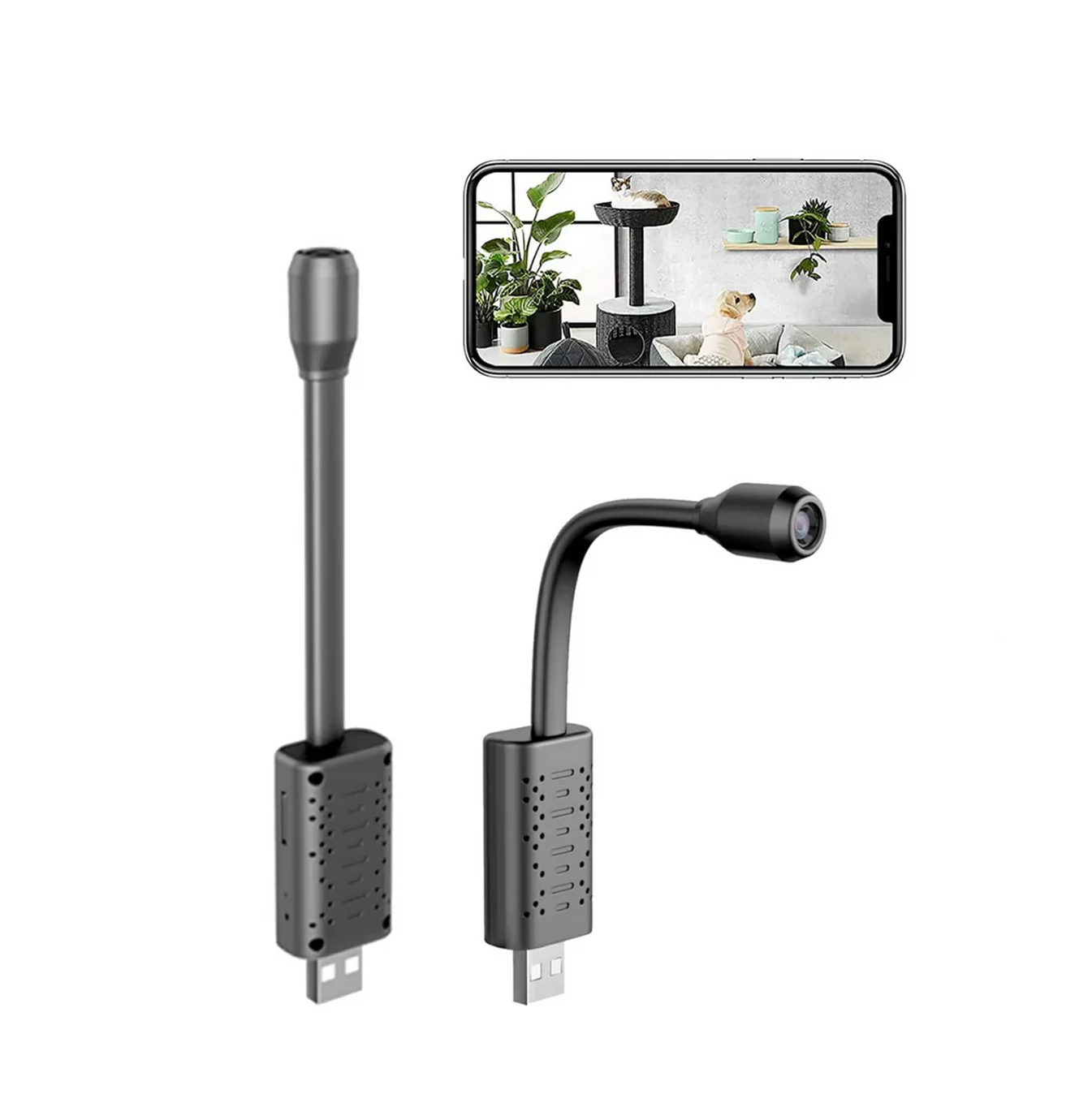 Mini cámara usb de vigilancia WIFI Flexible