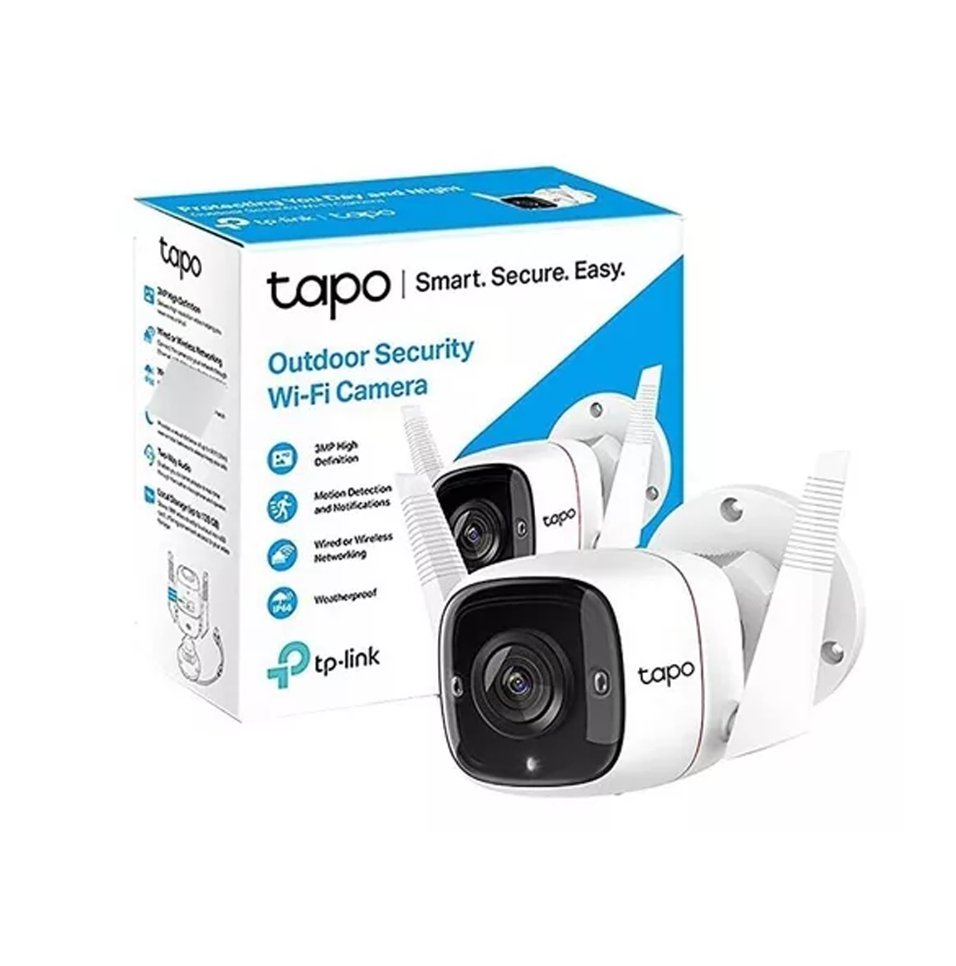 Cámara de seguridad Wi-Fi 3MP exterior TAPO C310 Marca: TP-Link