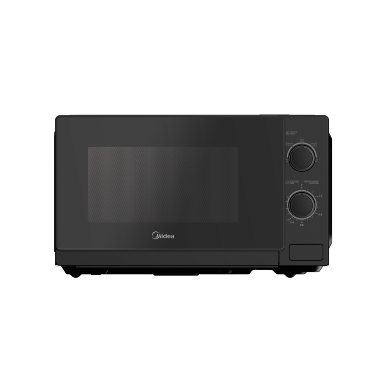 Microondas 0,7 pc puertay gabinete color negro MMDP07S2BM Marca: Midea