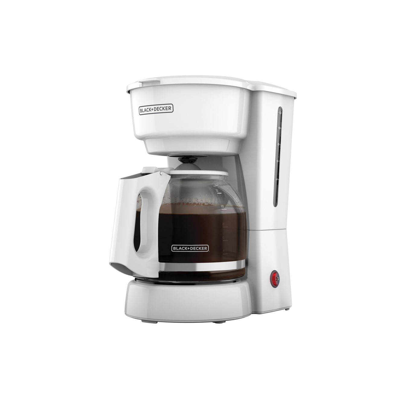 Coffee Maker de 12 tazas color blanco C/F CM0916W Marca: Black + Decker