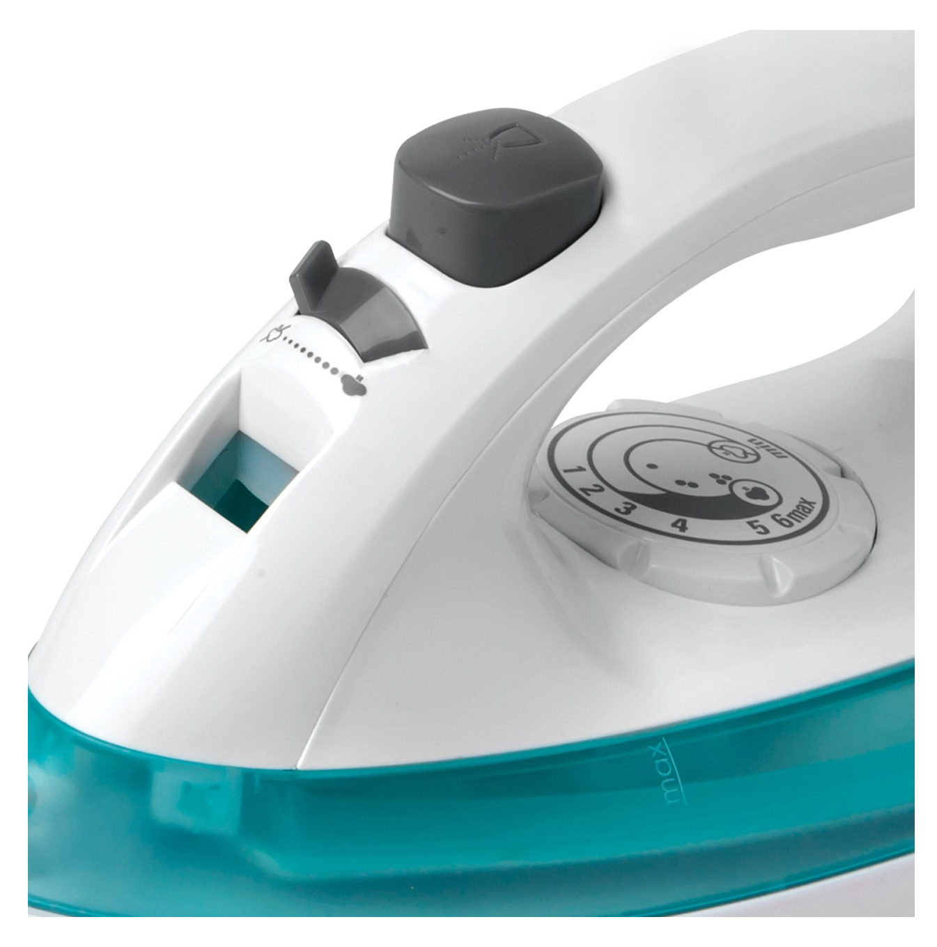 Plancha de vapor anti-adherente blanca IRBD100 Marca: Black + Decker