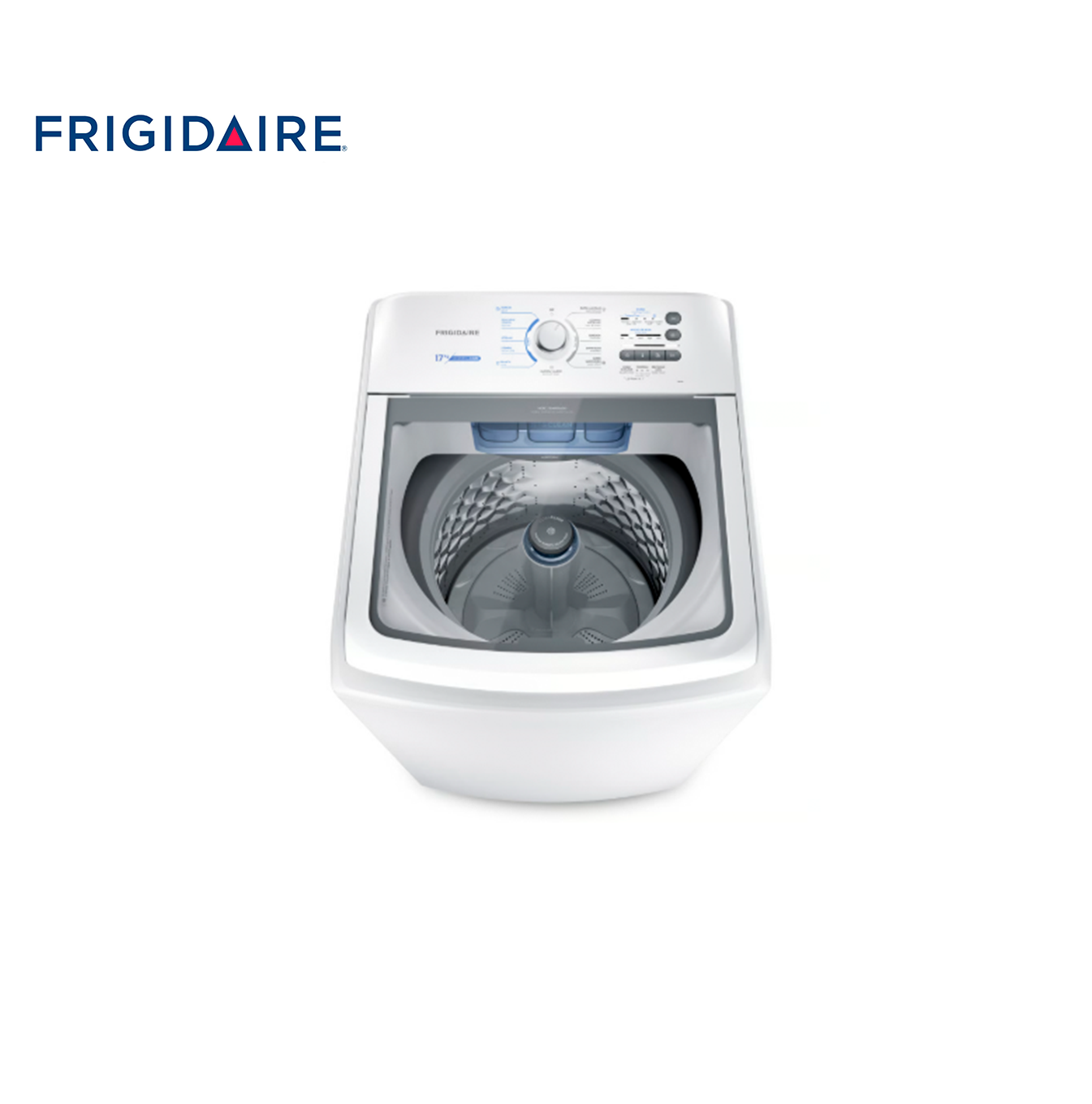 Lavadora automática carga superior 17kg blanca con agitador ultra filter essential FWAB17J4EBGUW Marca: Frigidaire