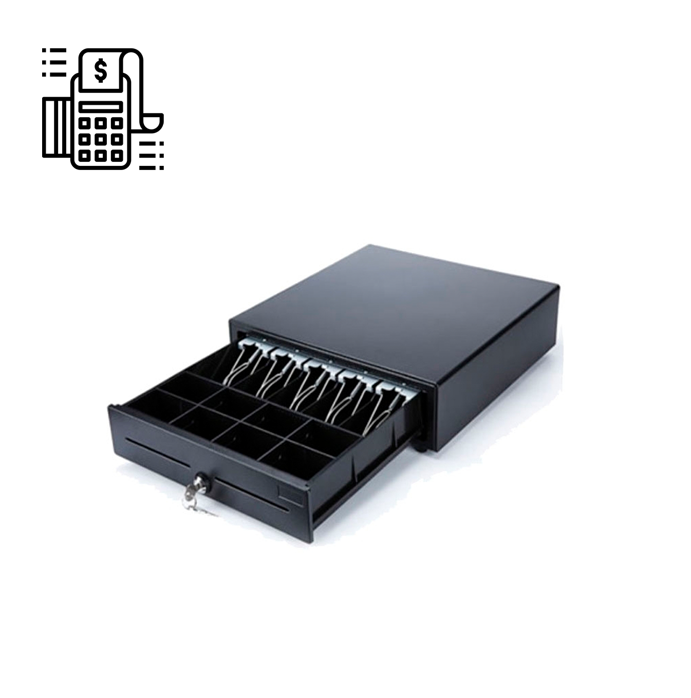 Caja de dinero 971GF color negro Marca: Custom America