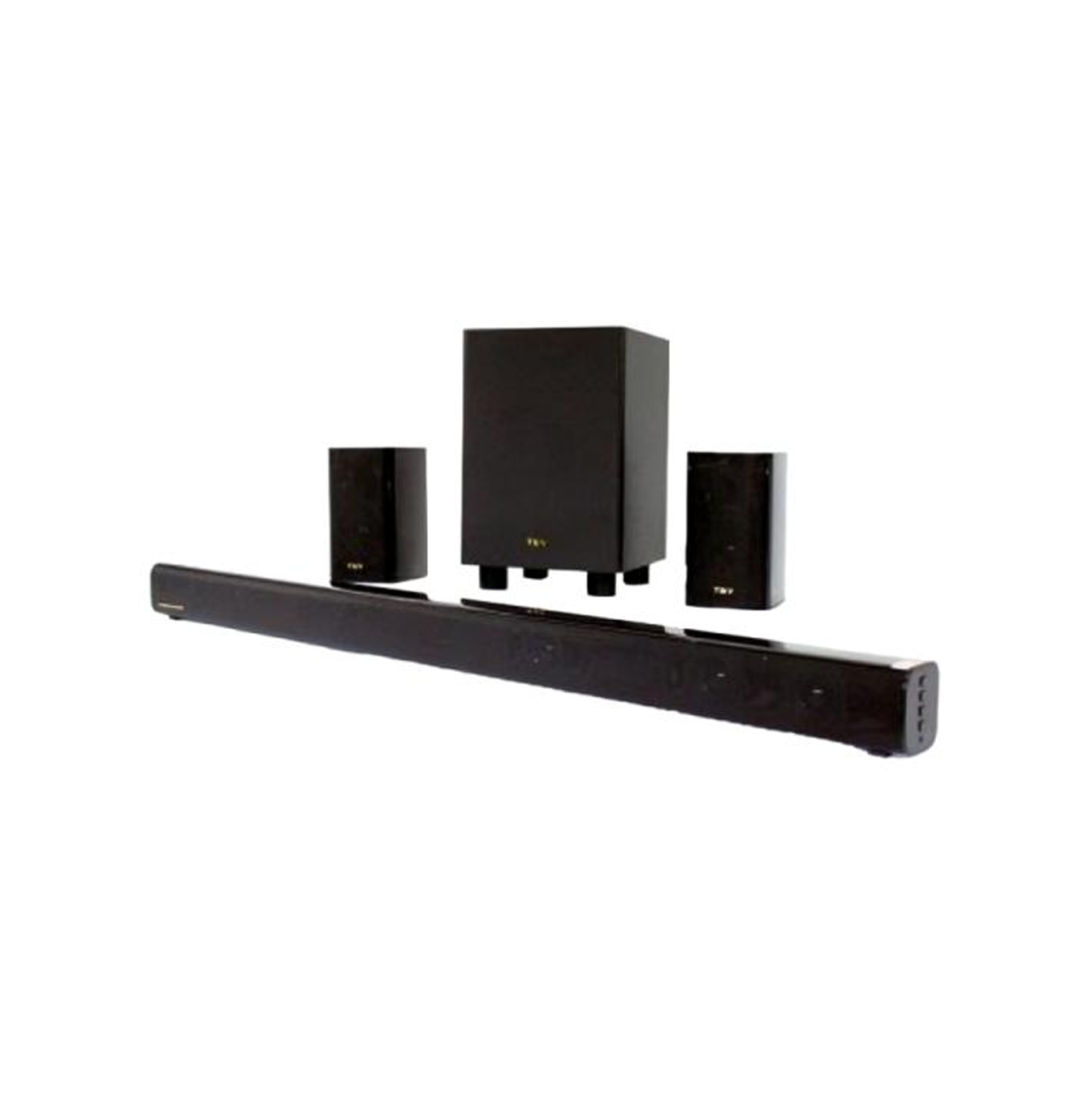 Barra de sonido rein con 2 parlantes estéreo y bluetooth Marca: THONET & VANDER