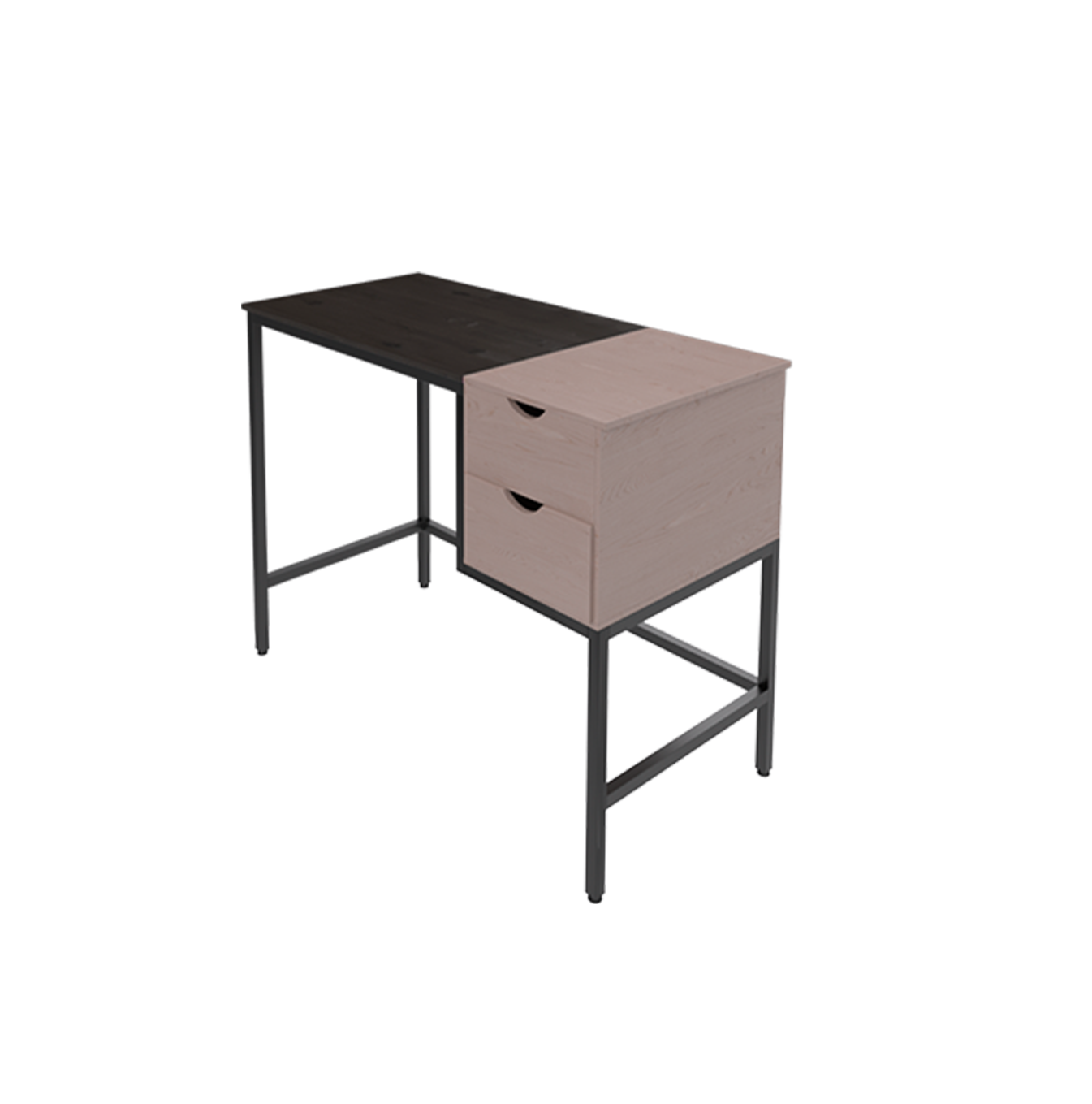 Escritorio de un solo nivel con estructura de acero XTF-CD457 Marca: Xtech