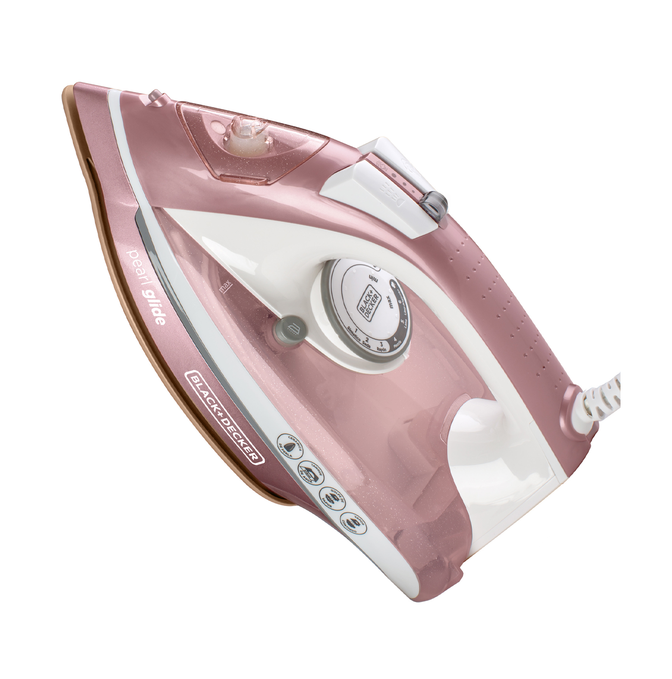 Plancha de ropa pearl glide-IR23972 Marca: Black + Decker