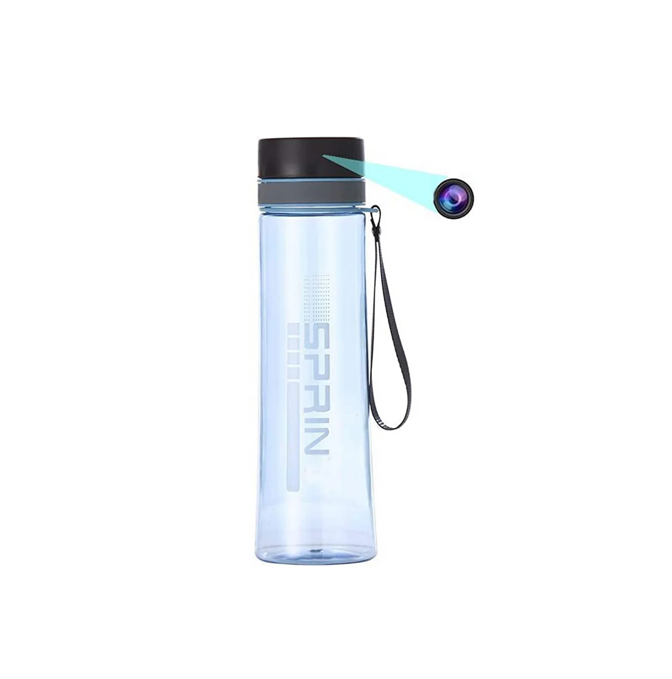 Cámara Mini de vigilancia WIFI de 5MP en botella de agua