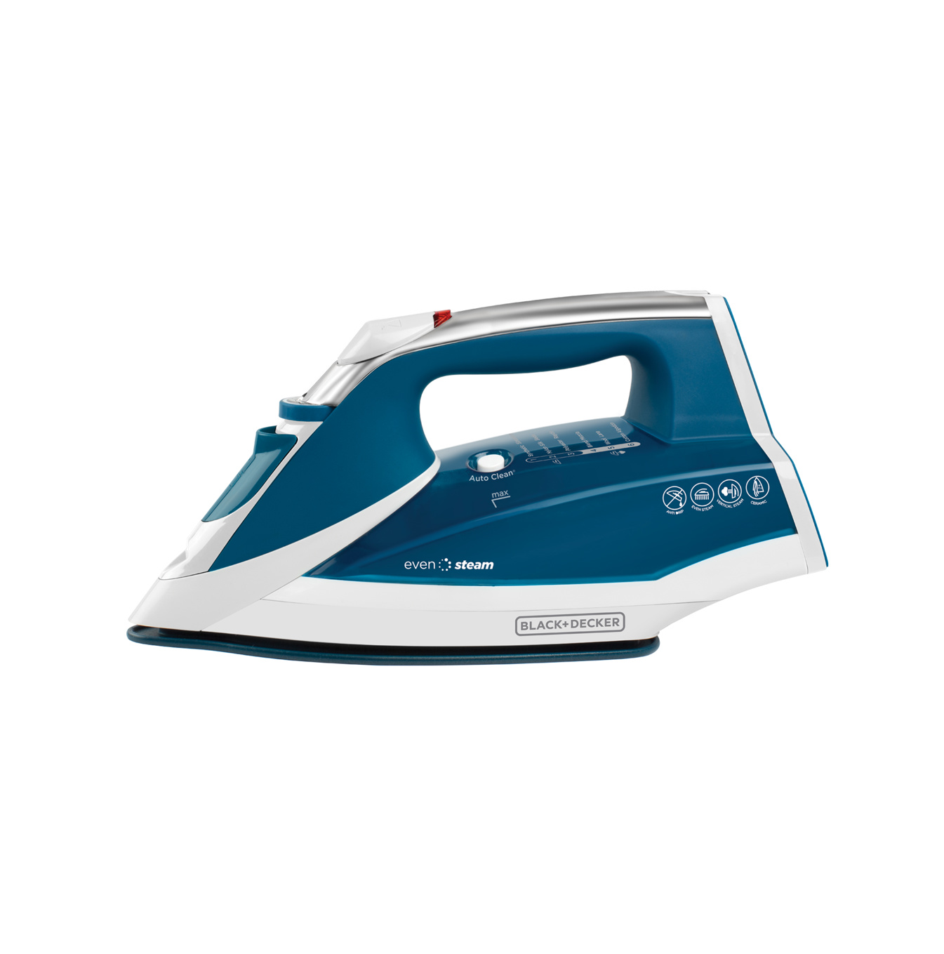 Plancha de vapor evensteam azul IR2060 Marca: Black + Decker