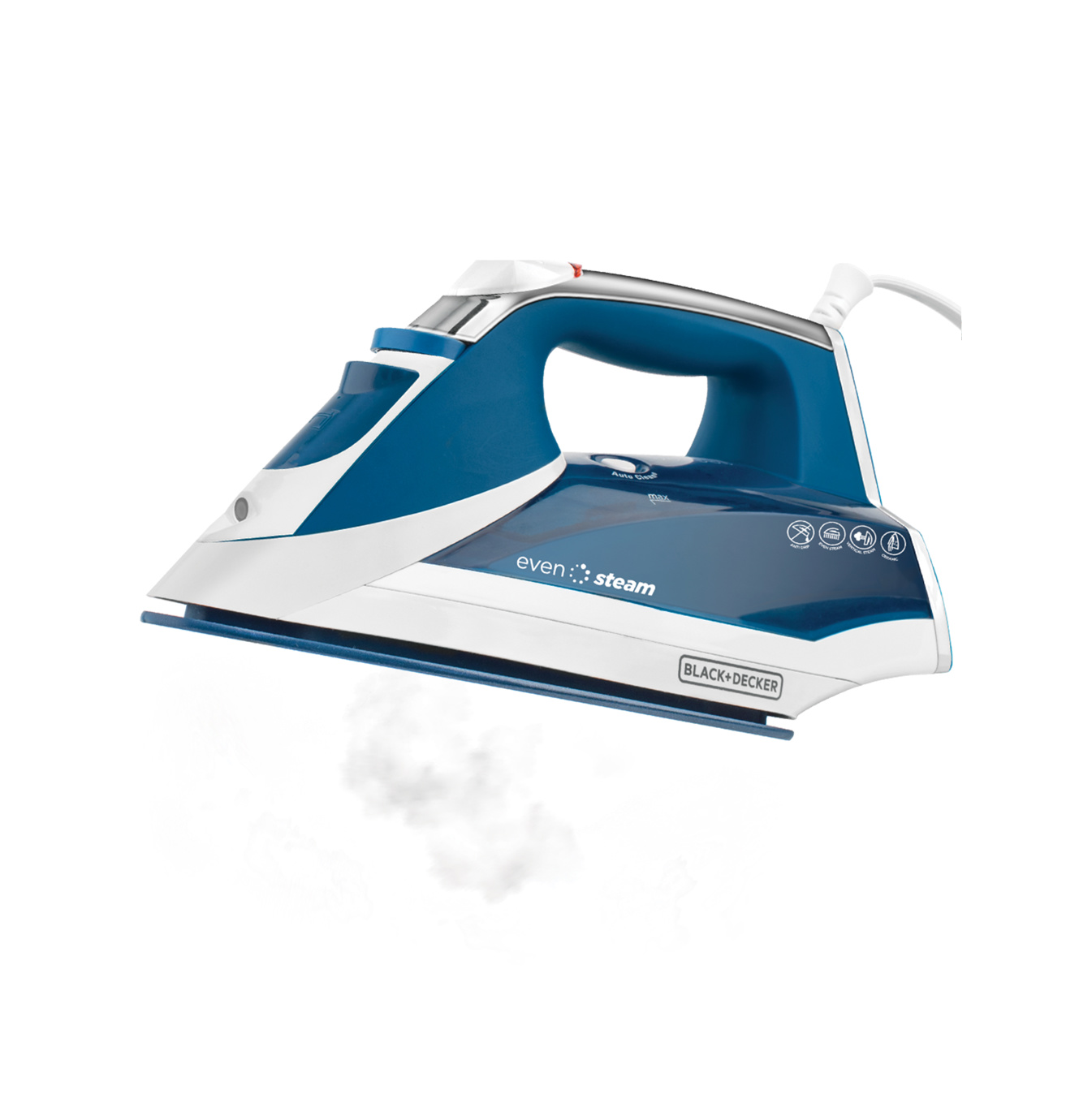 Plancha de vapor evensteam azul IR2060 Marca: Black + Decker