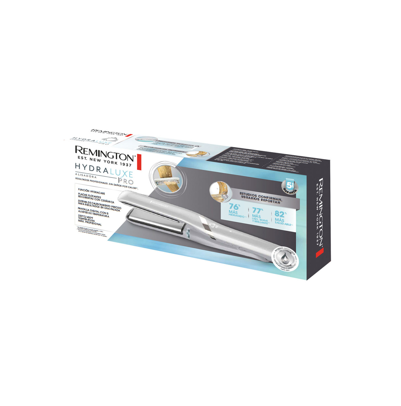 Alisadora Hydro Luxe Pro-S18A (110) F Marca: Remington