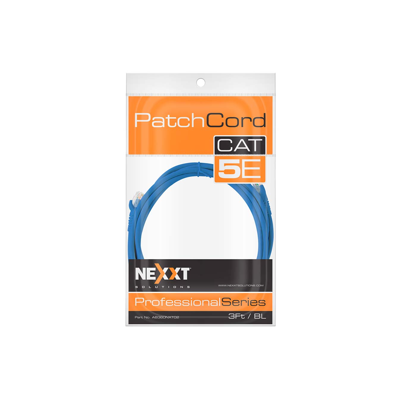 Cable de conexión UTP multifilar Cat5e 98302030190 Marca: Nexxt