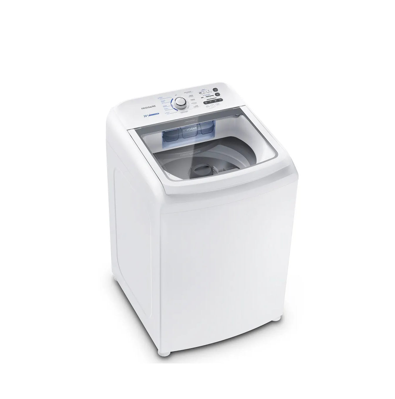 Lavadora carga superior 20kg blanca con agitador ultra filter esencial FWAB20J4EBGUW Marca: Frigidaire