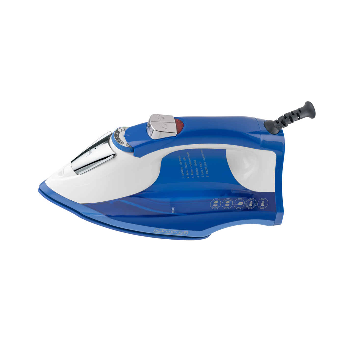 Plancha de vapor light+easy IR1866 Marca: Black + Decker