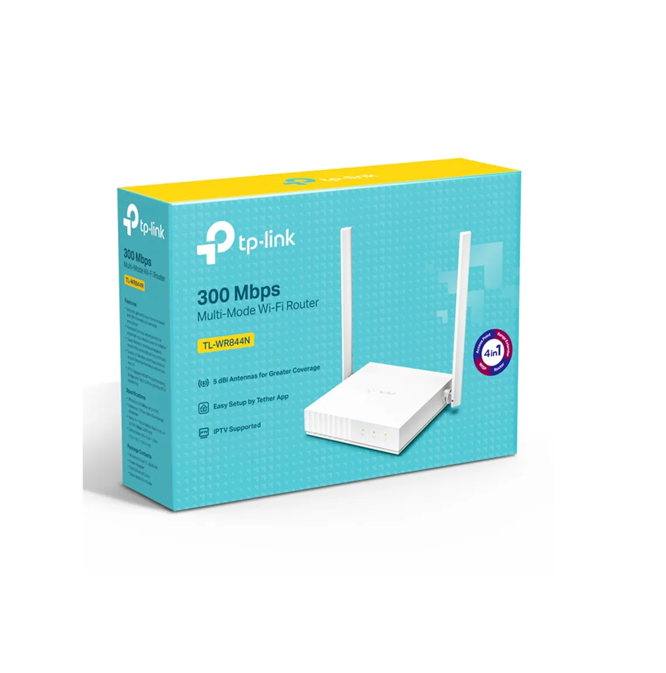 Router Wi-Fi 300MBPS TL-WR844N(EU) Marca: TP-Link