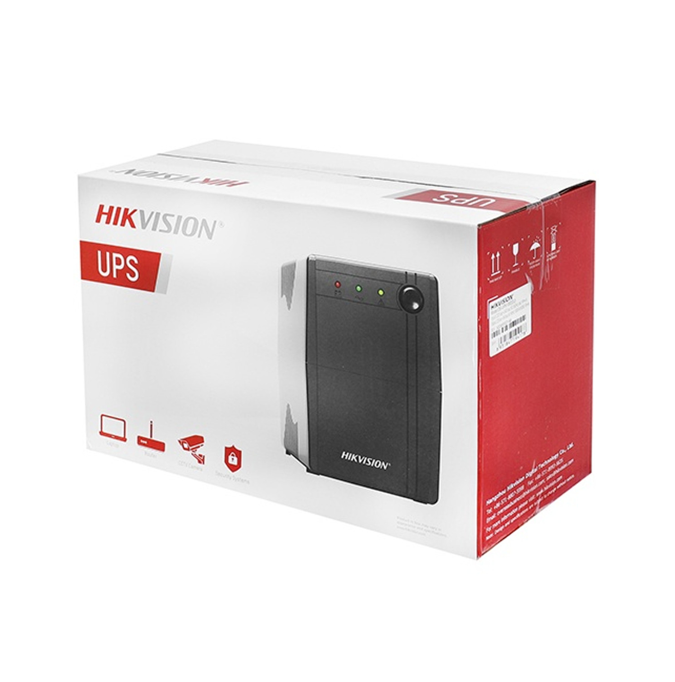 UPS de 1000 VA protección contra carga y descarga DSUPS1000X Marca: Hikvision