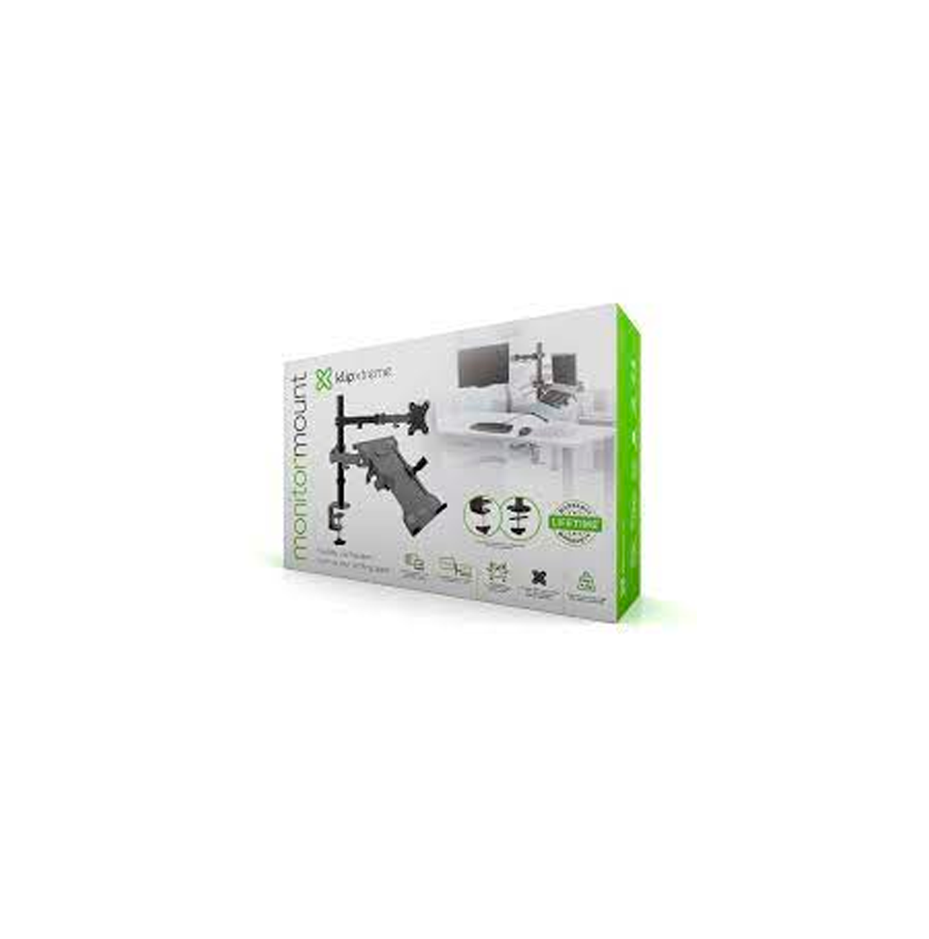 Kit de montaje de escritorio a monitor / Soporte para computadora portátil de 32" Marca: KlipXtreme