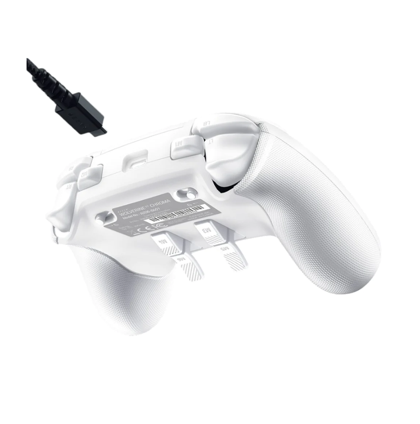Game PAD para XBOX Wolverine V2 croma White RZ06-04010200-R3U1 Marca: Razer