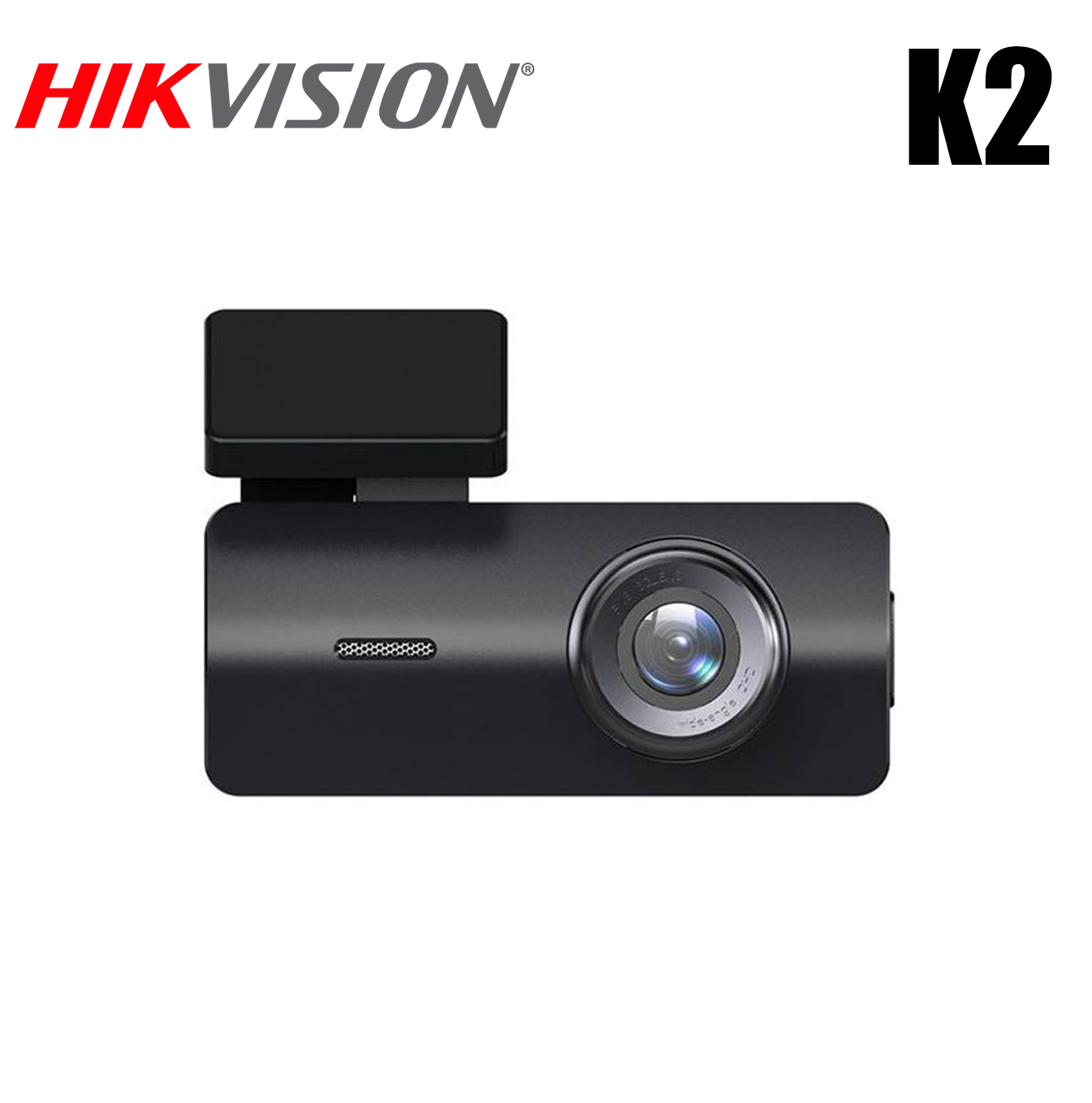 Dashcam 1080p Wi-Fi con micrófono integrado negro K2 Marca: Hikvision