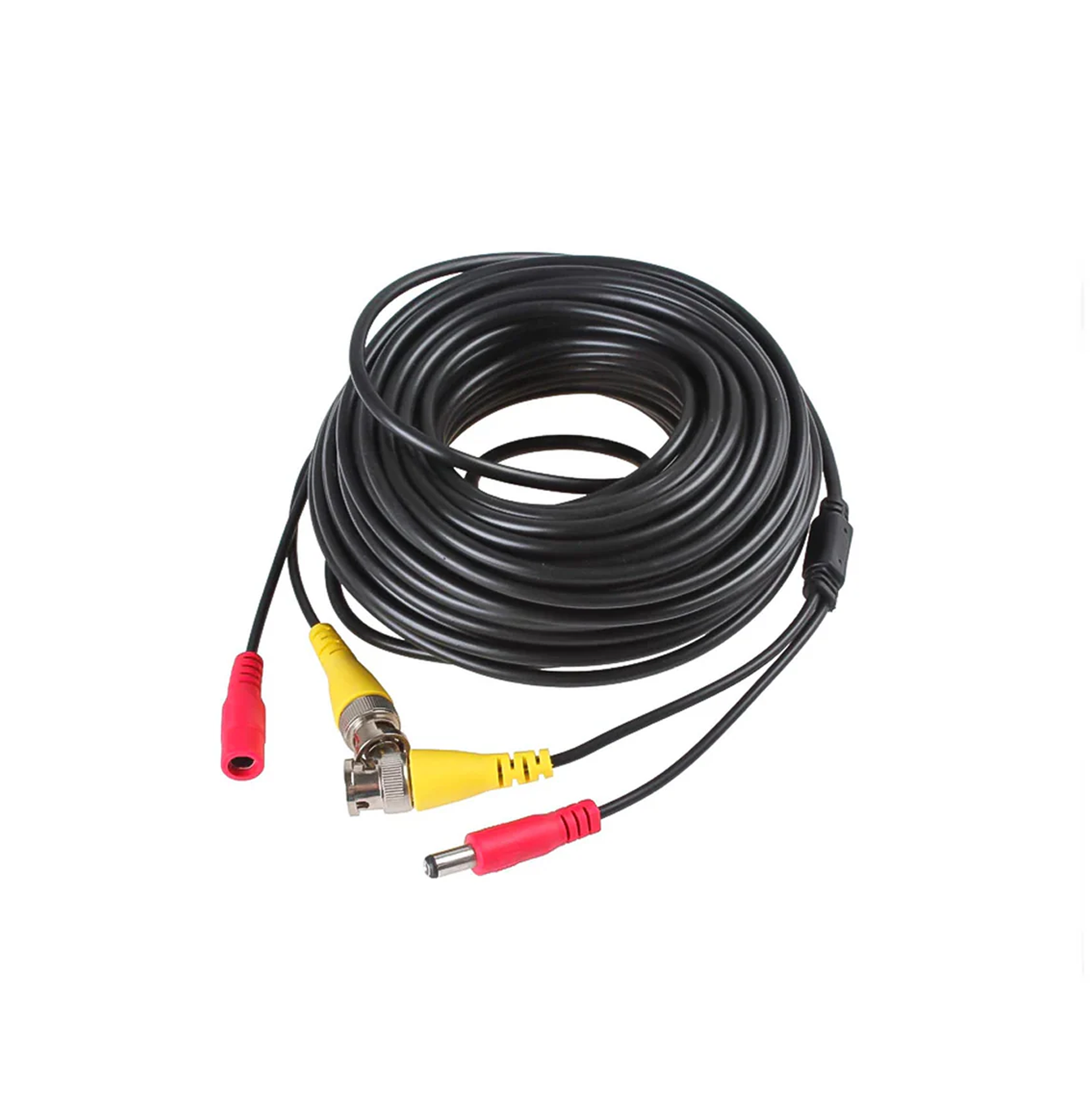 Cable de 20 metros con conector BNC y DC para cámara a XVR coaxial