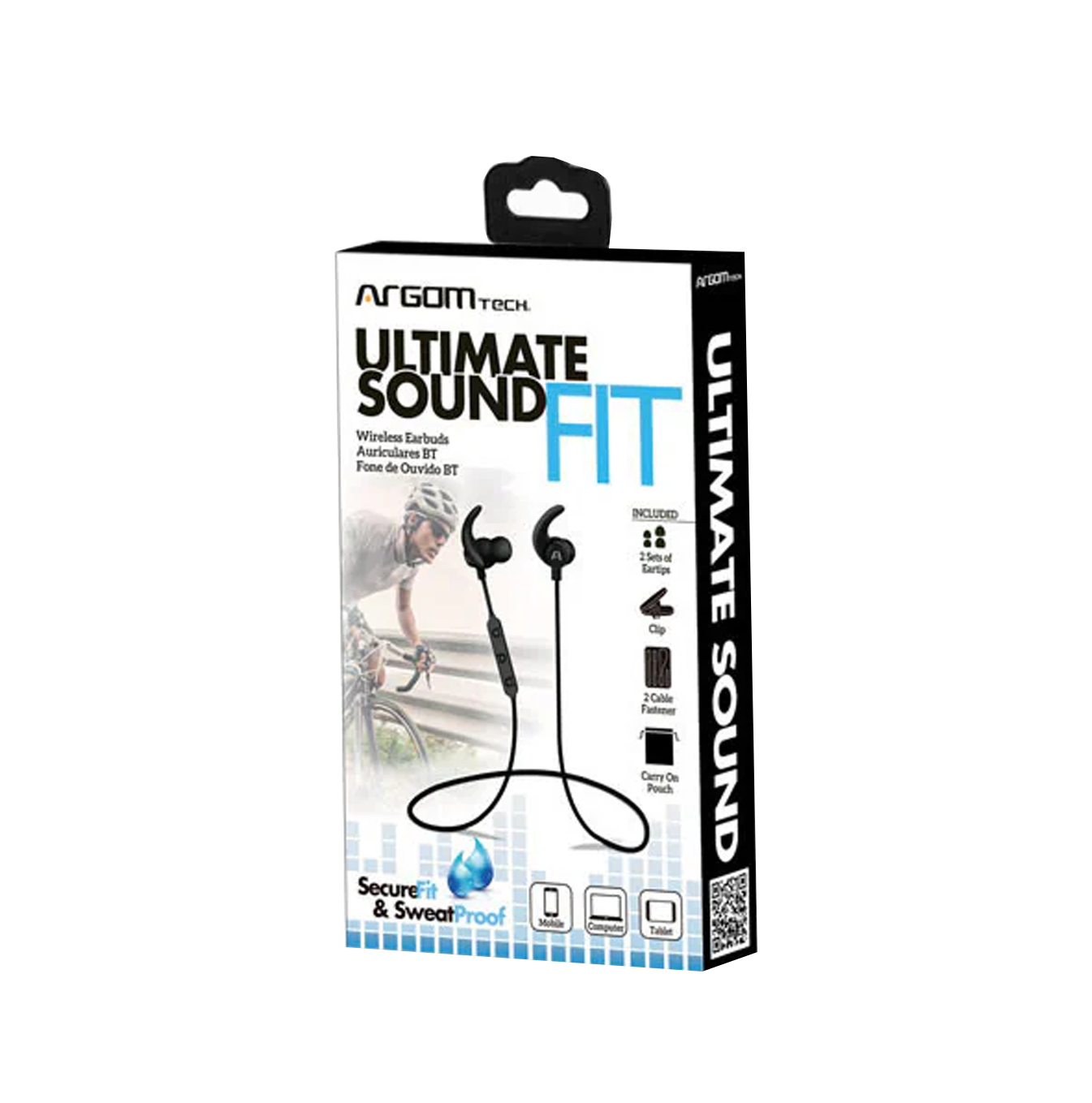 Auricular ultimate sound FIT BT negro ARG-HS-2038BK Marca: Argom