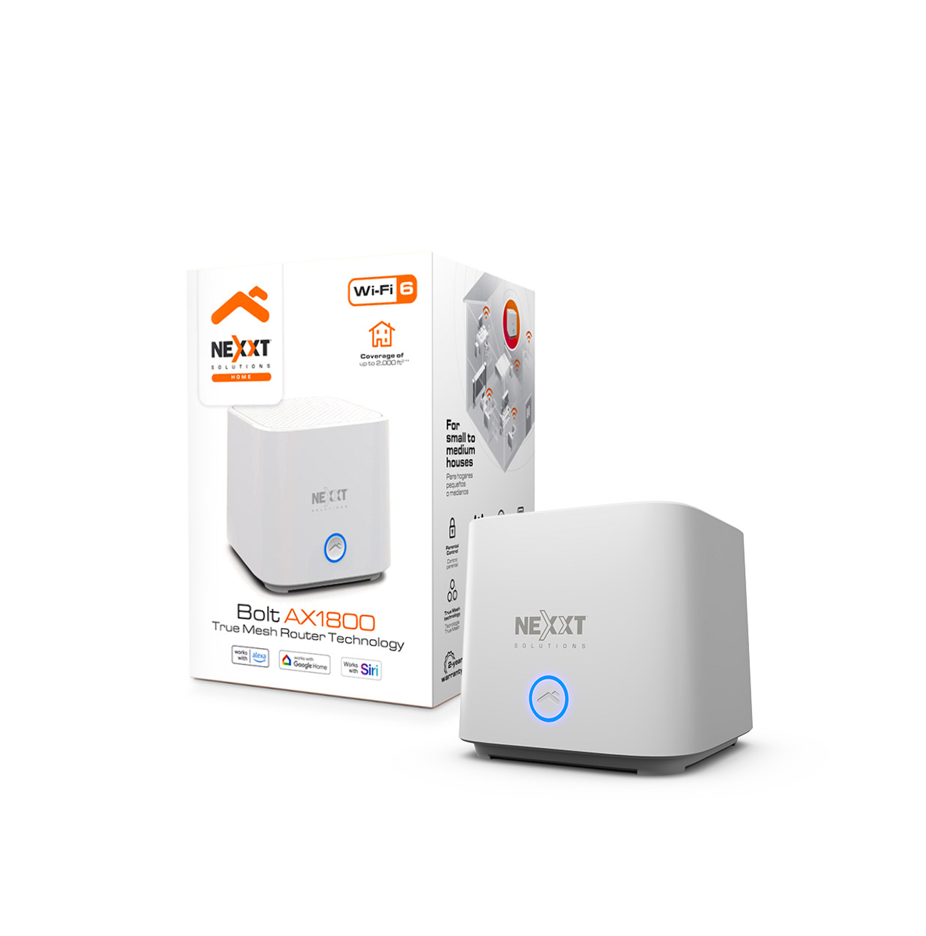 Router tecnología true Bolt AX1800 Marca: Nexxt