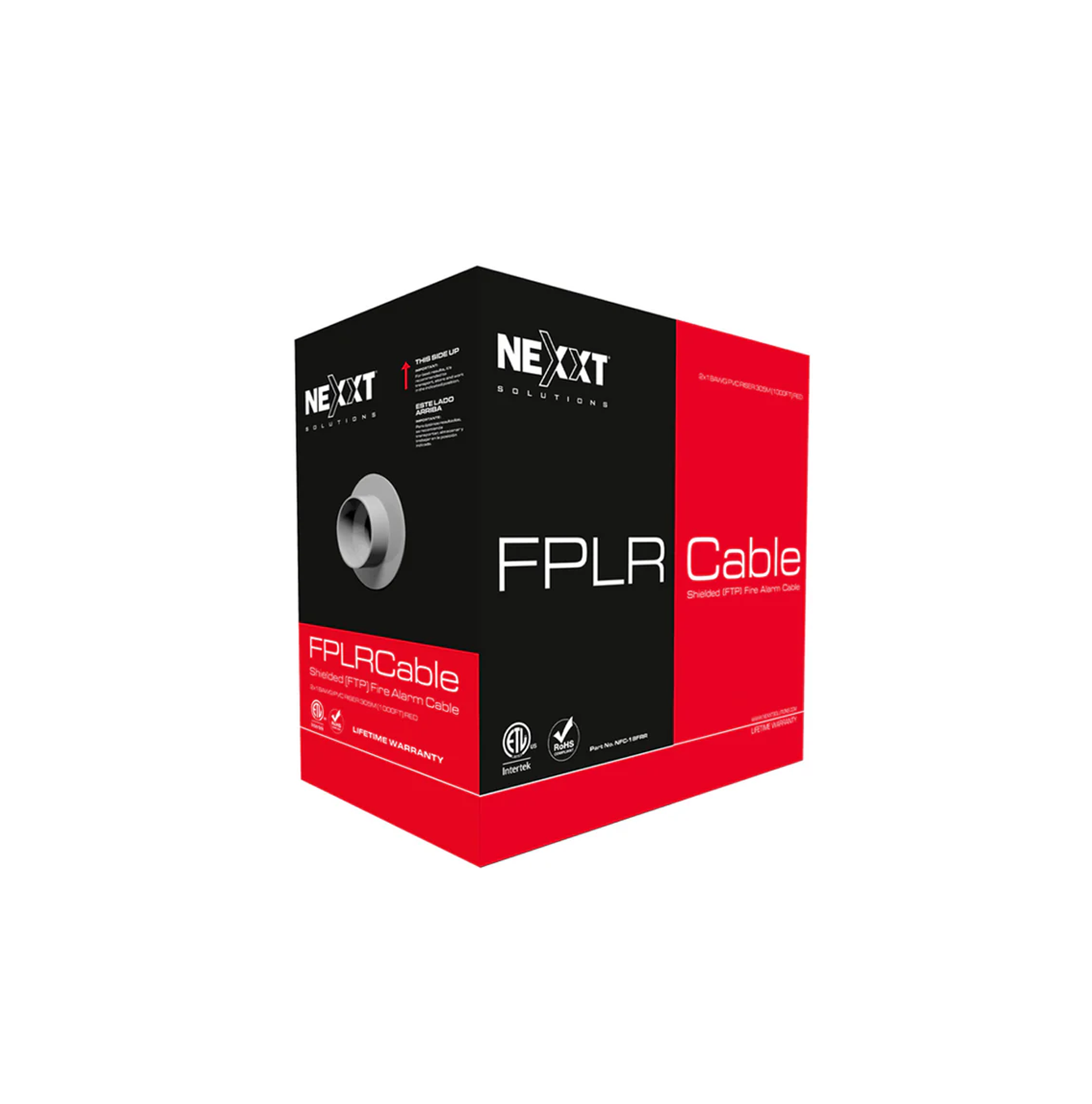 Cable contra incendio blindado FPLR 18AWG NFC-18FRR Marca: Nexxt