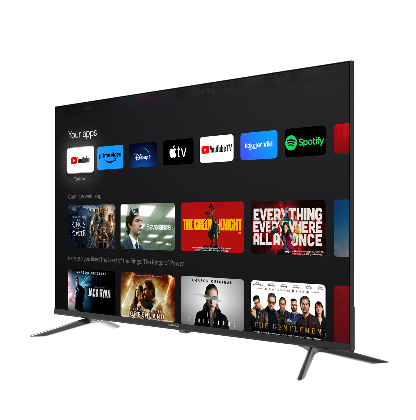 Televisor 50" LTK-K50B53G4 Marca: Kenwood