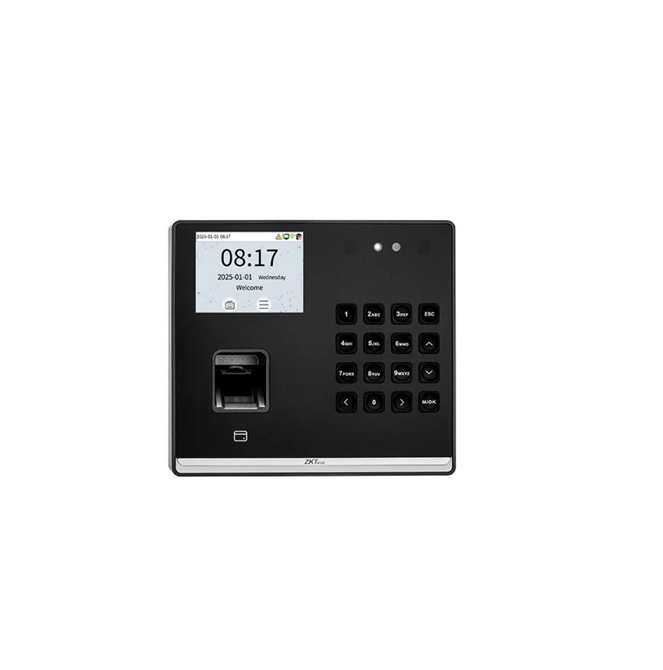 Control de acceso y asistencia huella, tarjeta, teclado fisico SENSEFPM2 Marca: Zkteco