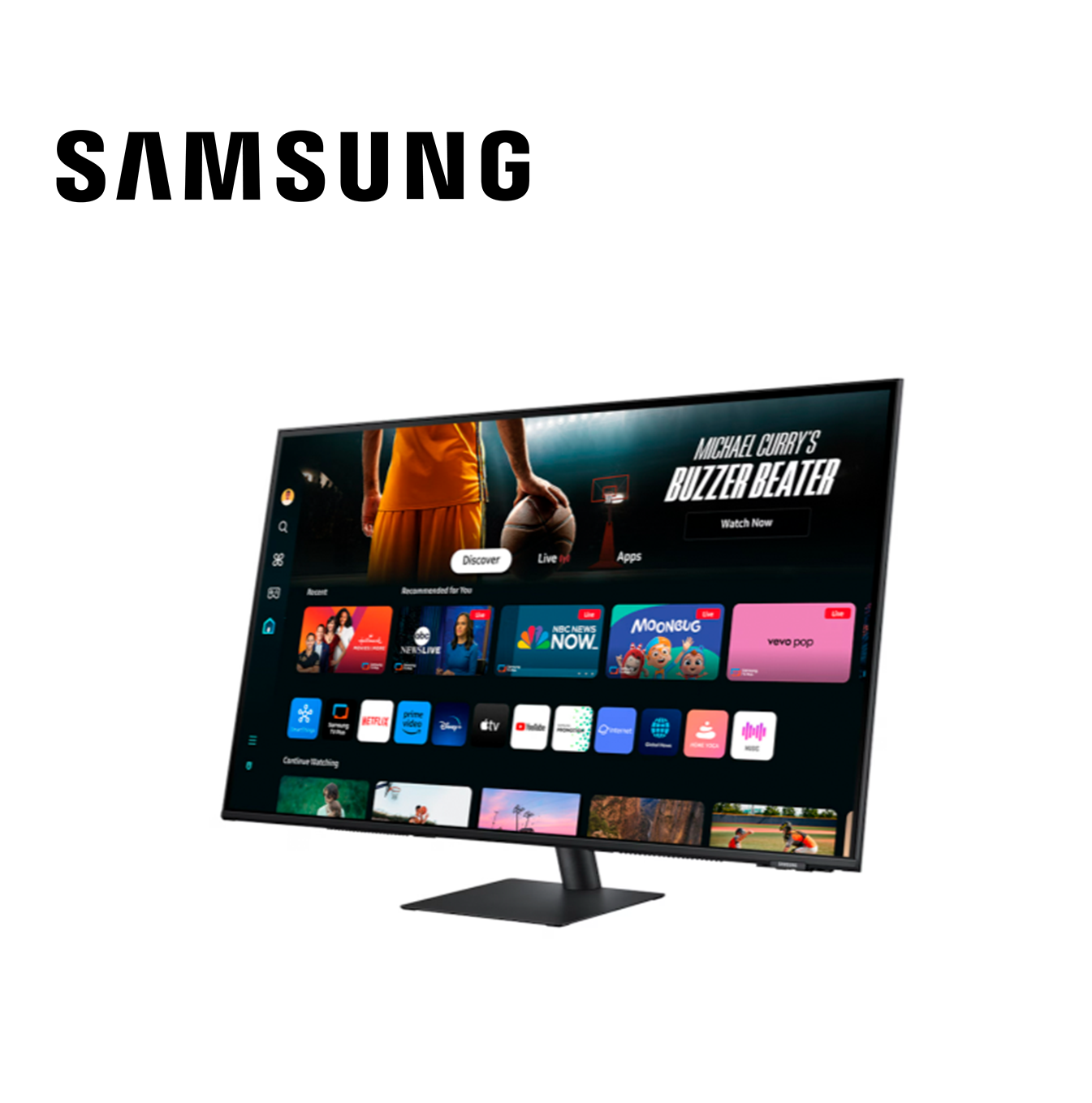 Monitor inteligente 43" M7 M70D 4K UHD + SMART TV HDMI LS43DM702UNXGO Marca: Samsung
