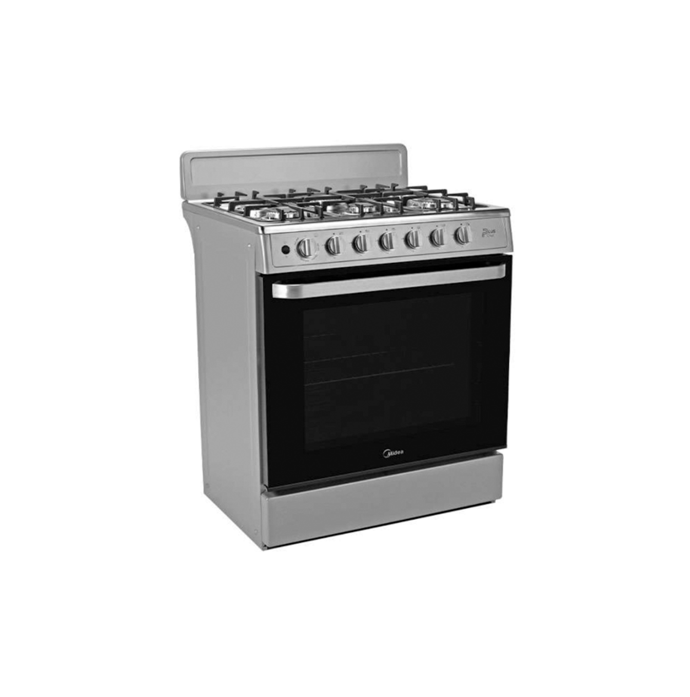 Cocina a gas de 30 pulgadas con 6 quemadores capelo hierro fundido MGS30FS1BEABG Marca: Midea