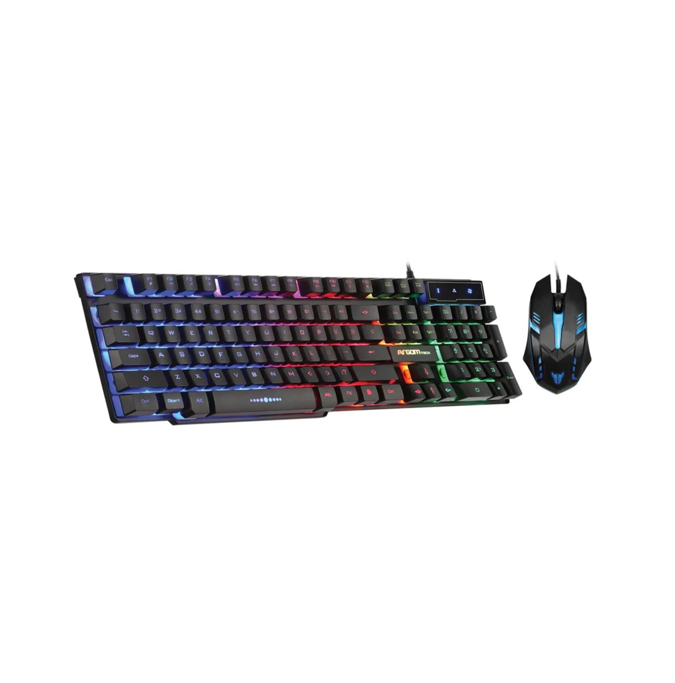 Teclado y Mouse GAMING KB-2051BK Marca: Argom