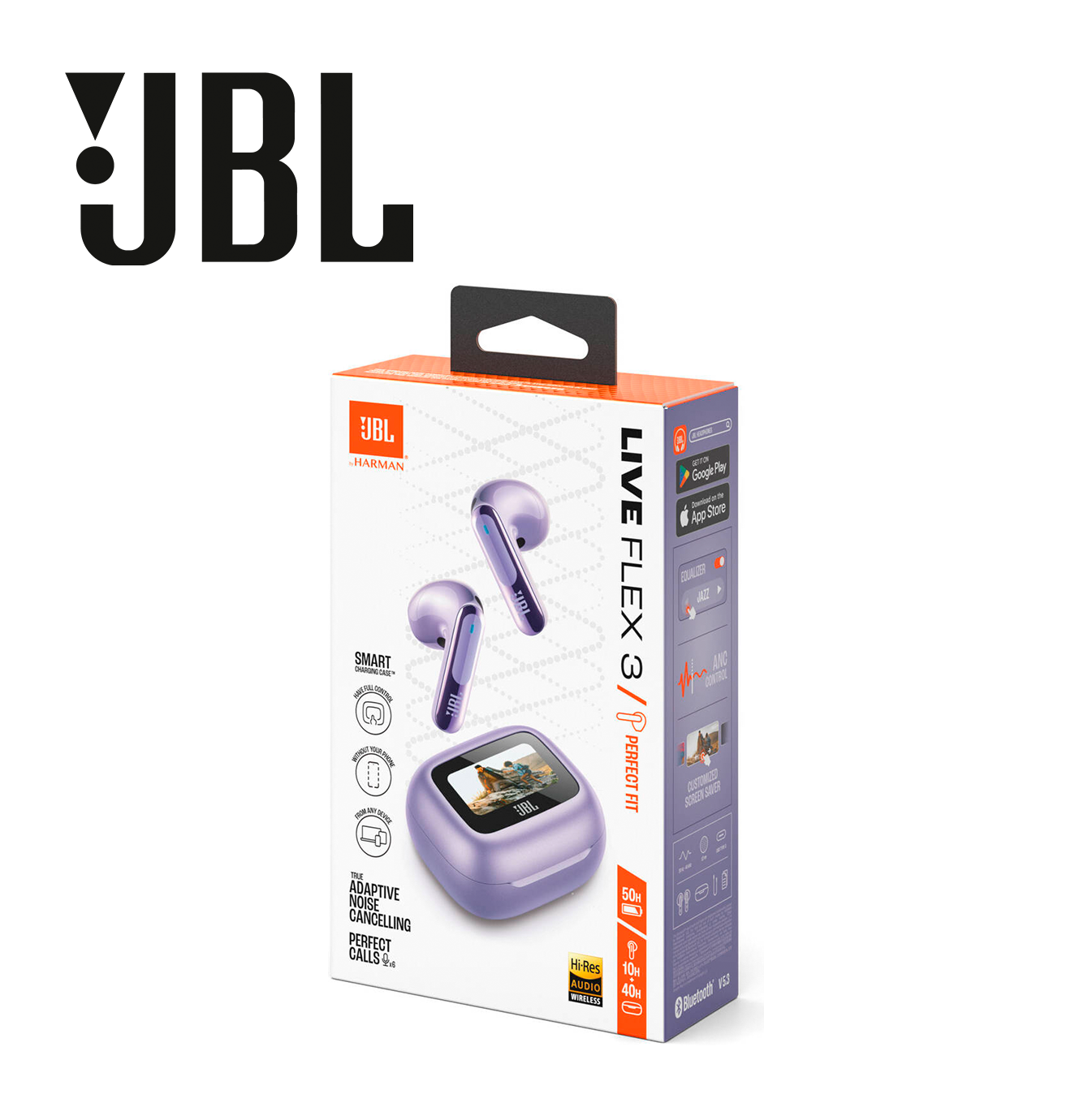 Auriculares inalámbricos Live Flex3 Purple JBLLIVEFLEX3SIL Marca: JBL