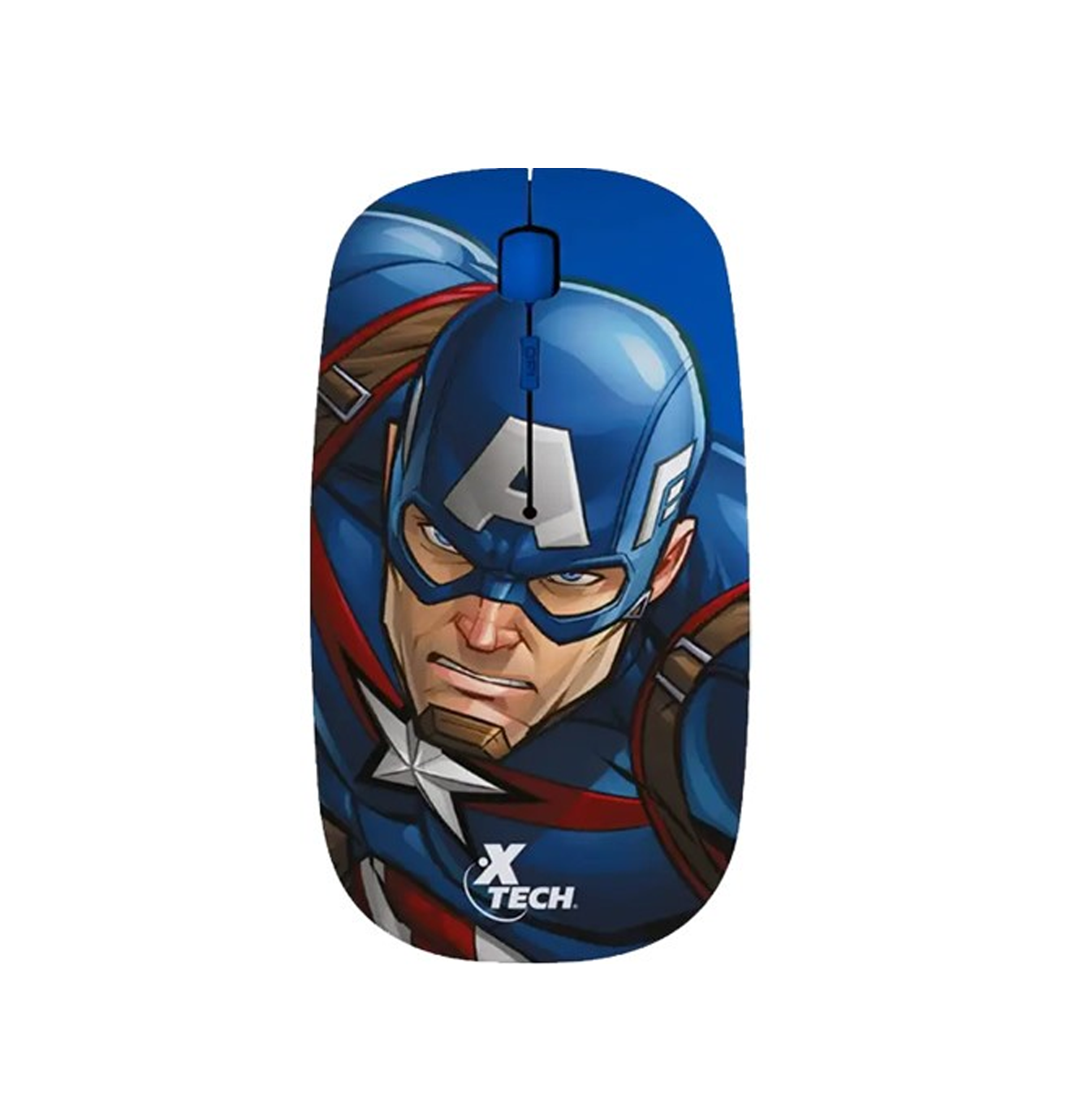 Mouse inalámbrico Marvel Captain America XTM-M340CA Marca: Xtech