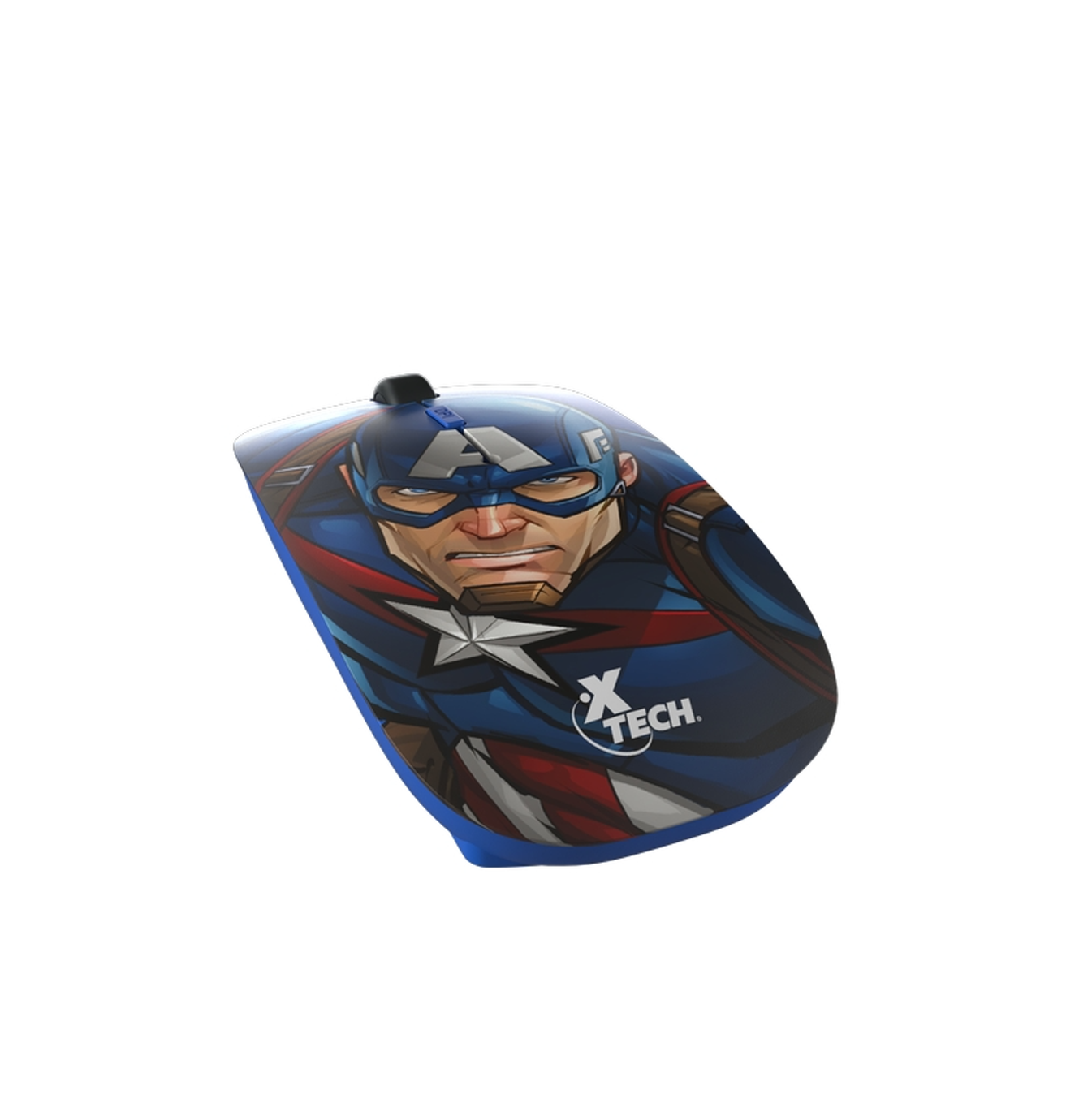 Mouse inalámbrico Marvel Captain America XTM-M340CA Marca: Xtech