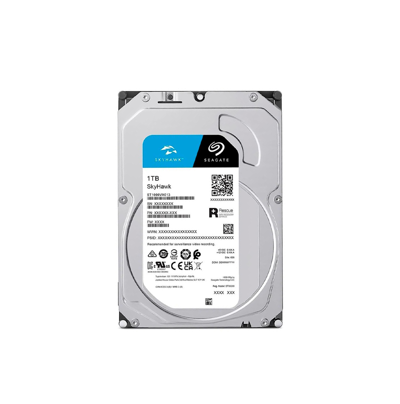 Disco duro interno 1TB 3.5 ST1000VX013 (303801520) Marca: Hikvision By Seagate