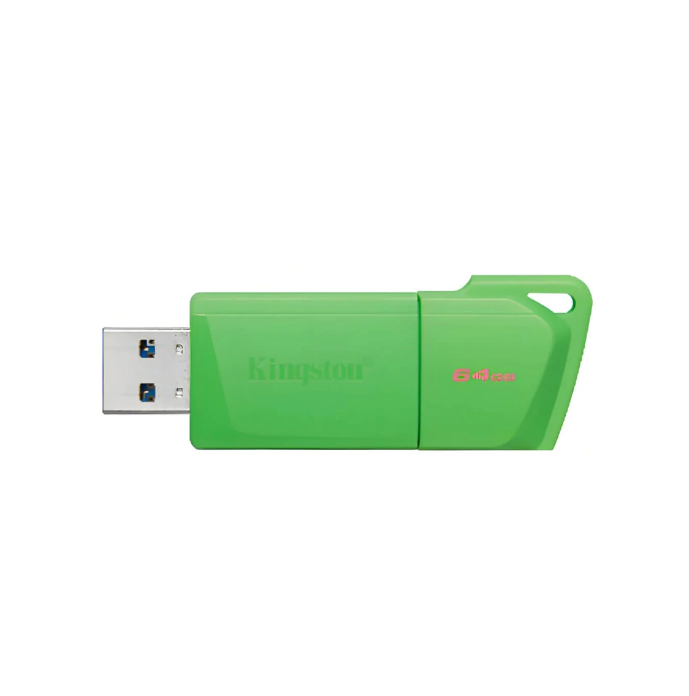 Memoria USB 64GB 3.2 Exodia M Latam DTXM verde neon KC-U2L64-7LG Marca: Kingston