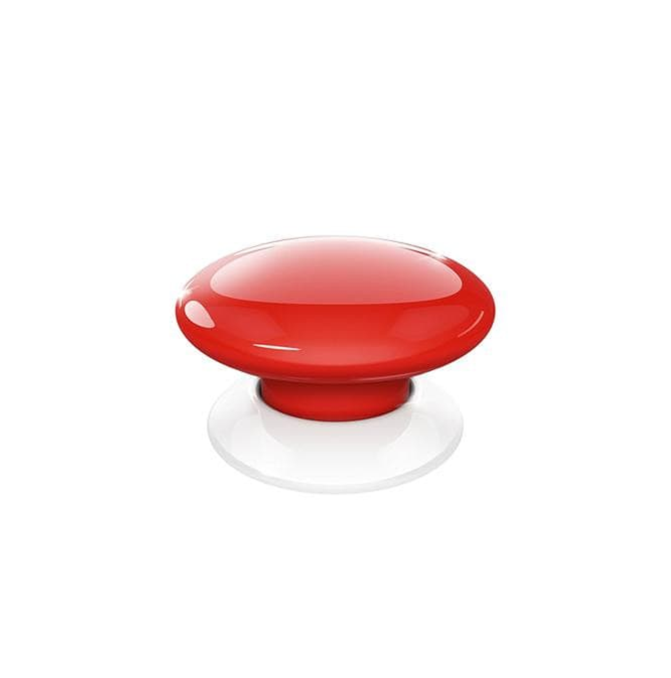 Botón controlador de escenas Z-Wave rojo FIBFGPB-101-3 Marca: Fibaro