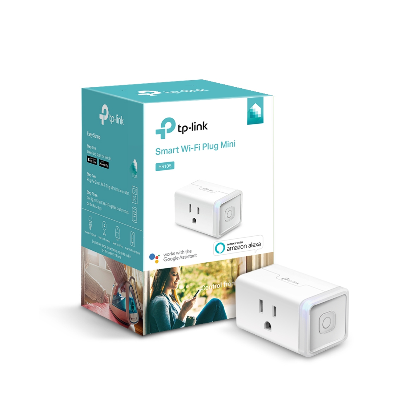 Enchufe inteligente wi-fi plug mini HS105 Marca: TP-Link