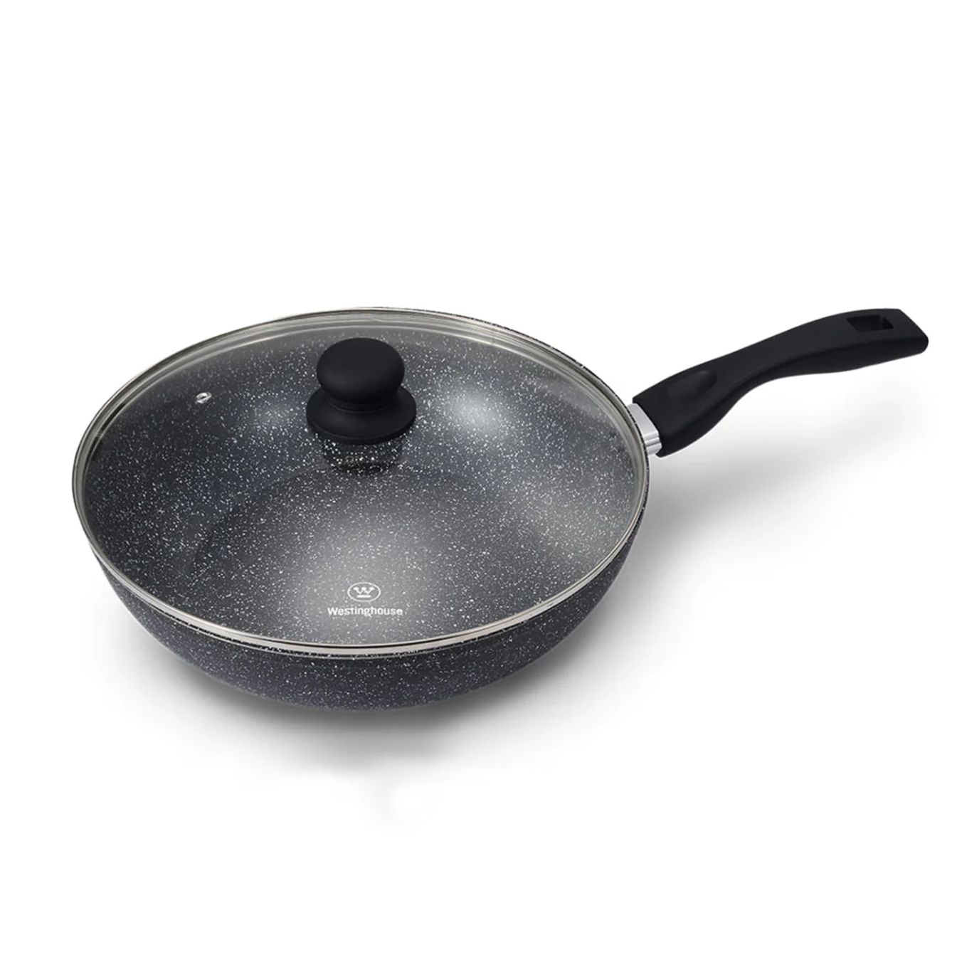 Sartén wok mármol negro 30 cm Wccw0009030MBB Marca: Westinghouse