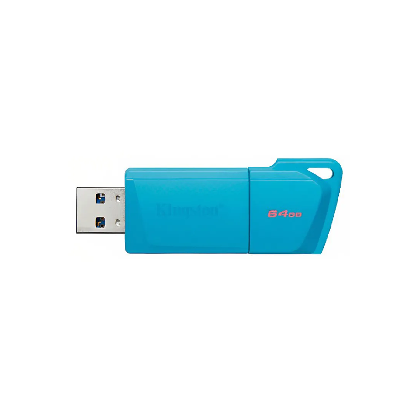 Memoria USB 64GB 3.2 Exodia M Latam DTXM neon aqua KC-U2L64-7LB Marca: Kingston