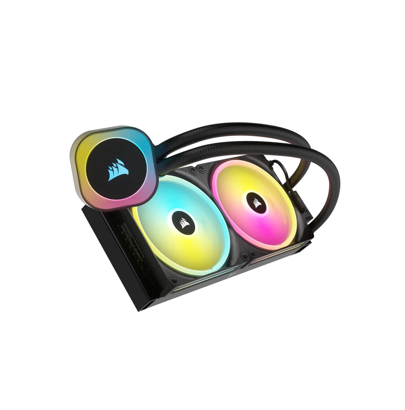 Enfriamiento liquido Corsair H100I RGB AIO 240MM CW-9061001-WW Marca: Corsair