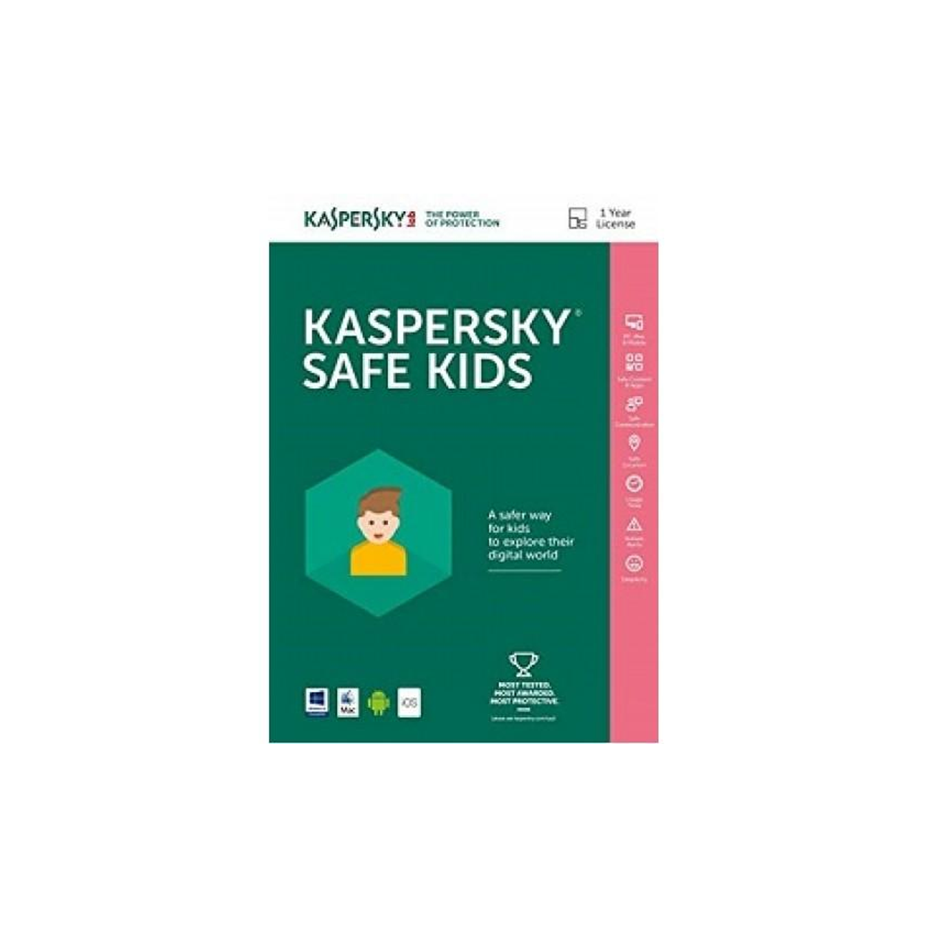 Licencia Safe Kids KSK-001 Marca: Kaspersky