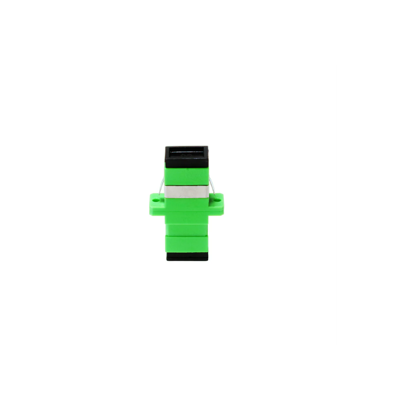 Adaptador fibra SC/APC SM simplex color verde Marca: Teklink