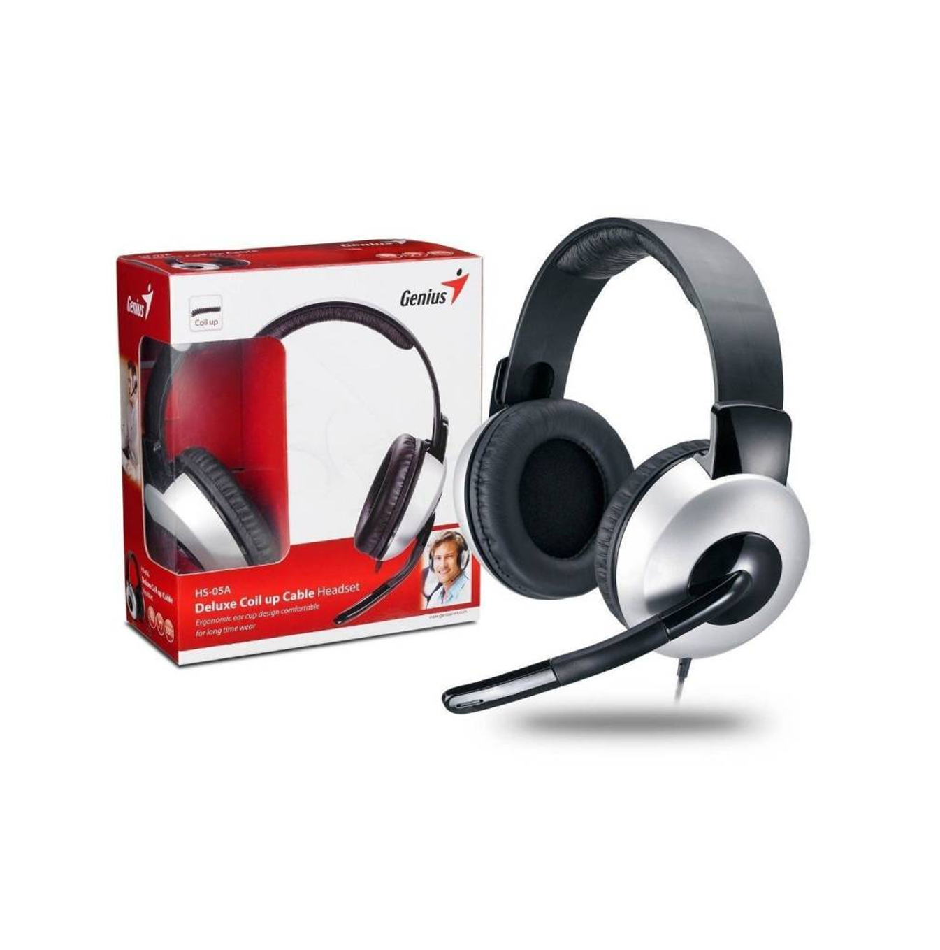 Headset HS-05A 31710011100 Marca: Genius