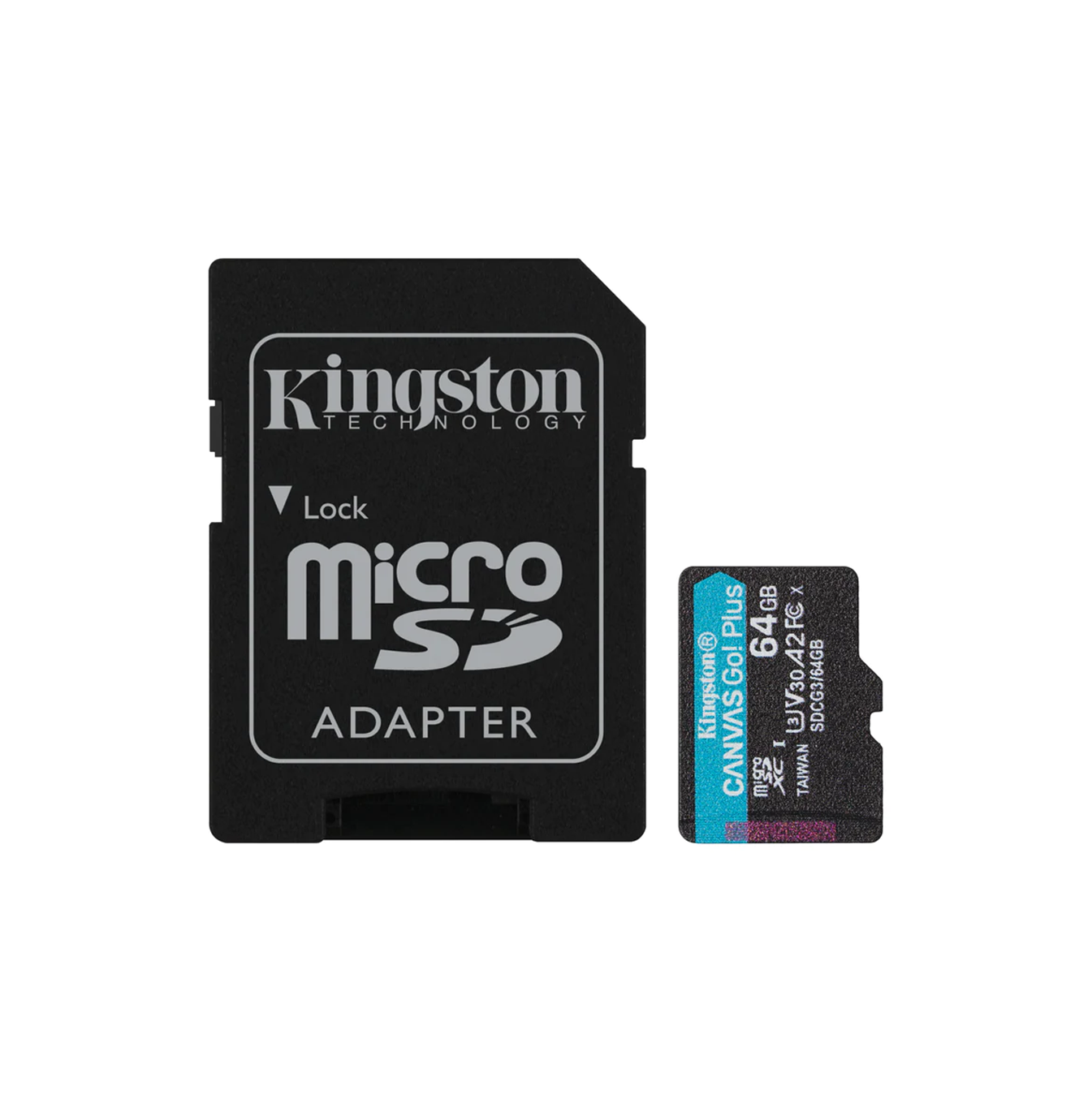 Memoria Micro SD 64GB CANVAS GO Plus 170R SDCG3/64GB Marca: Kingston