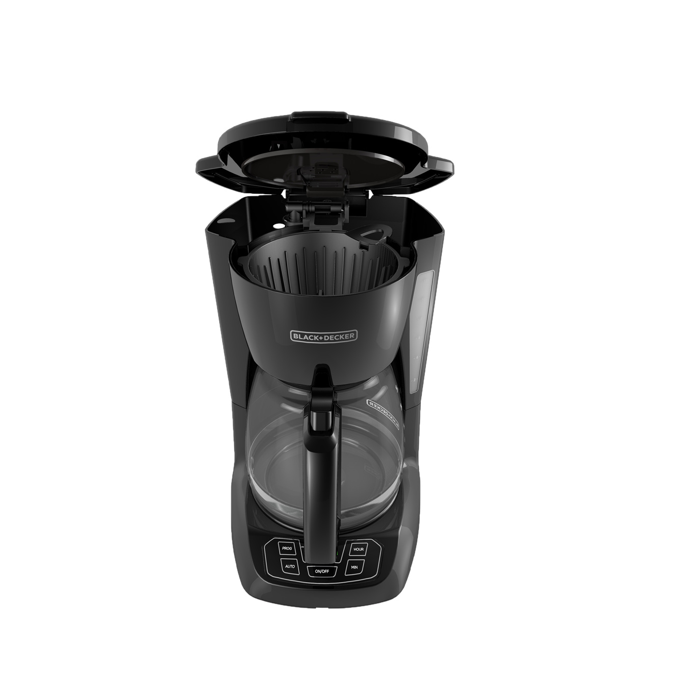 Coffee Maker de 12 tazas color negra digital CM1105B Marca: Black + Decker